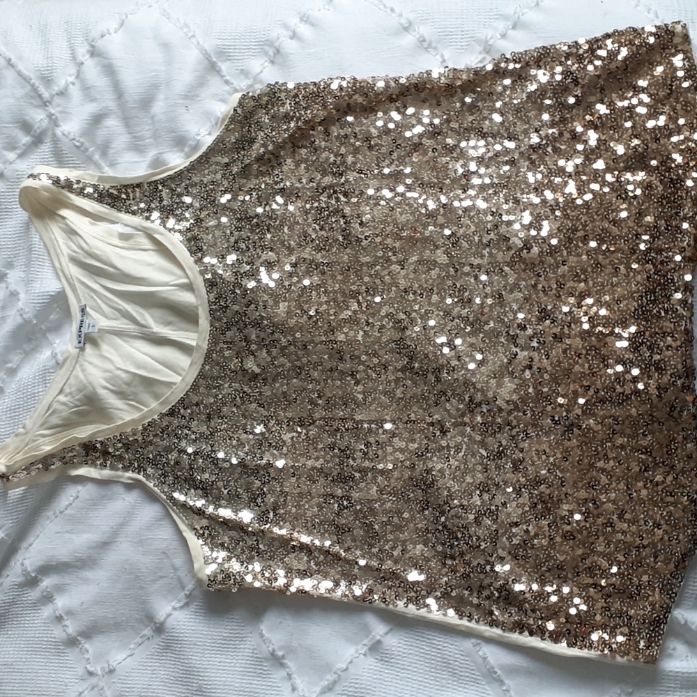 Sequin Tank Top